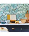 Flower Meadow Celeste Turquoise 2412-178-03