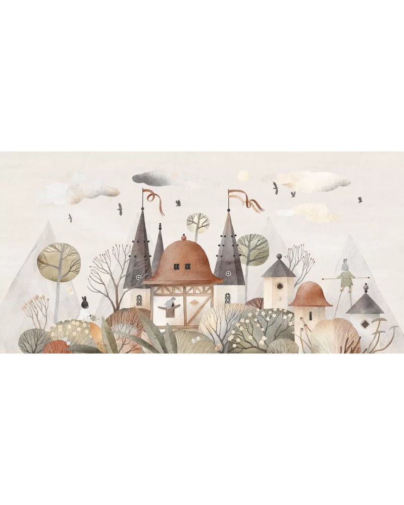 Medieval village CB074-1