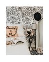 Black and White Floral