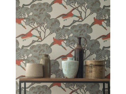 Coleçao Modern Country Wallpapers - Papel de parede Mulberry