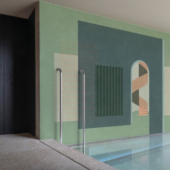 Murales in stile Art-Deco