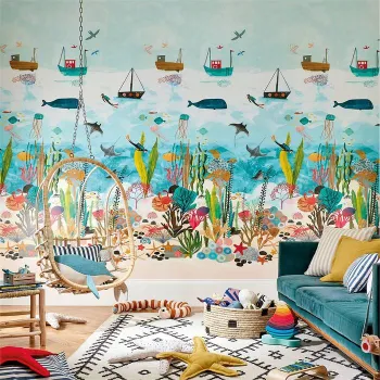 Kollektion Book Of Little Treasures - Tapete Harlequin