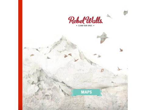 Colección No 5 - Maps - Murales Rebel Walls